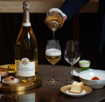 June 19: Barons de Rothschild champagnes at Le Bayadère