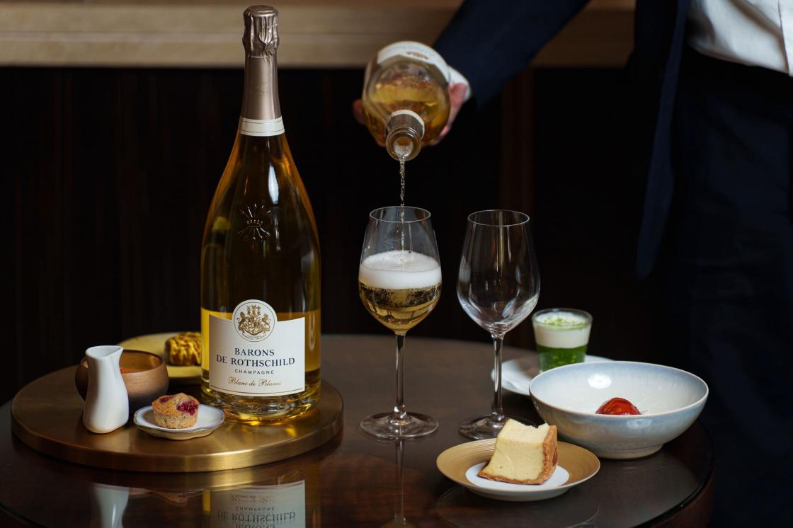 June 19: Barons de Rothschild champagnes at Le Bayadère