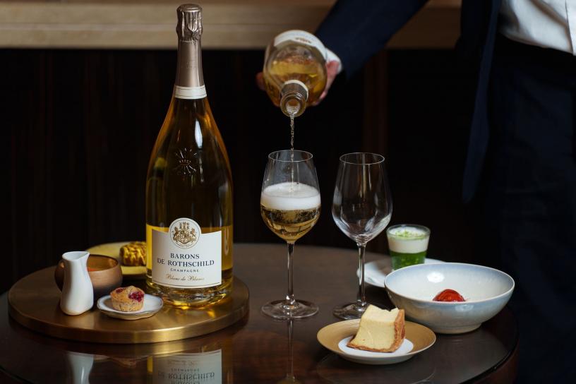 June 19: Barons de Rothschild champagnes at Le Bayadère