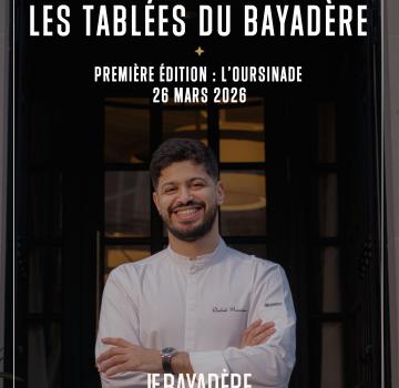 Les tablées du bayadère première édition